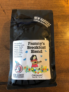 Organic Franny's Breakfast Blend (12oz)